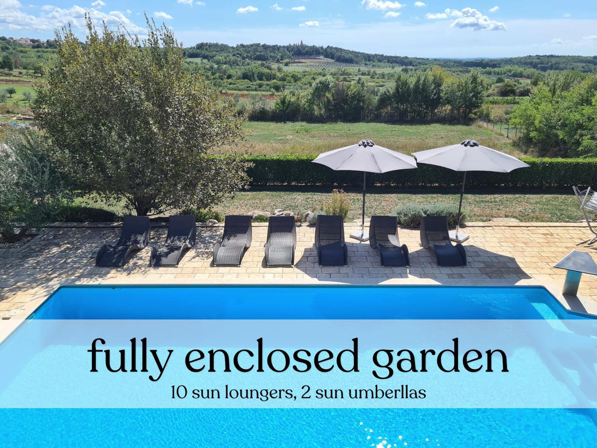 Spacious Villa With Pool, Indoor Jacuzzi And Sauna Near Porec Višnjan Exterior foto